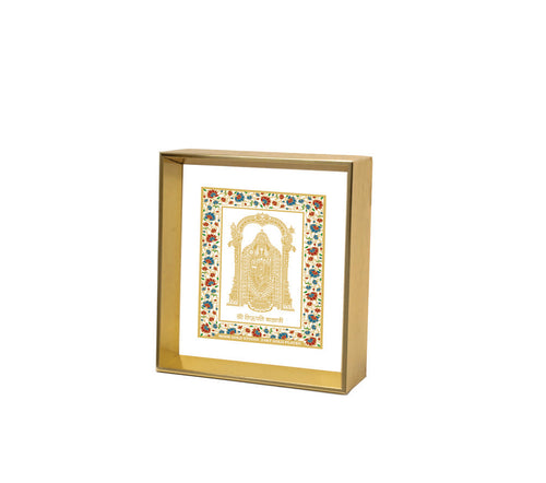 Balaji - 24kt Gold Plated Dashboard Frame