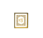 Ek Onkar - 24kt Gold Plated Dashboard Frame