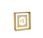 Ek Onkar - 24kt Gold Plated Dashboard Frame