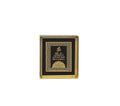 Gayatri Mantra Black - 24kt Gold Plated Dashboard Frame