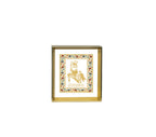 Guru Gobind Singh Ji - 24kt Gold Plated Dashboard Frame