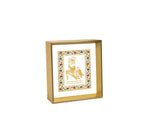 Guru Gobind Singh Ji - 24kt Gold Plated Dashboard Frame