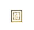Guru Teg Bhadur Ji - 24kt Gold Plated Dashboard Frame