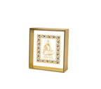Guru Teg Bahadur Ji - 24kt Gold Plated Dashboard Frame