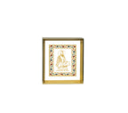 Guru Teg Bahadur Ji - 24kt Gold Plated Dashboard Frame