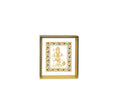 Hanuman Ji - 24kt Gold Plated Dashboard Frame