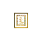 Hanuman Ji - 24kt Gold Plated Dashboard Frame
