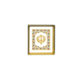 Khanda - 24kt Gold Plated Dashboard Frame