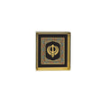 Khanda Black - 24kt Gold Plated Dashboard Frame